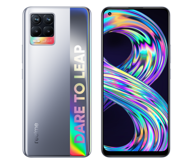 realme 8 6+128GB Cyber Silver - 639778 - zdjęcie